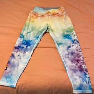NWOT tie dye Peloton leggings